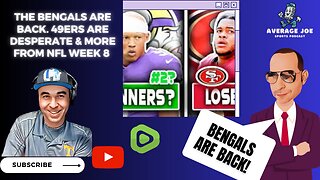 NFL deadline trades, Joey & Bengals are back, fantasy football, betting and much more