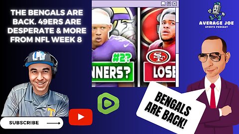 NFL deadline trades, Joey & Bengals are back, fantasy football, betting and much more