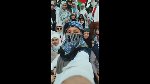 2 MILLION INDONESIANS CAME OUT TO STREETS IN SUPPORT OF PALESTINE