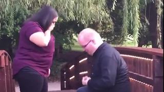 KC couple loses engagement ring during proposal