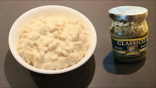 White Cheddar Pesto Mac N Cheese | Papa Za's Kitchen (quickies)
