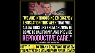 Warning to California Re: abortion