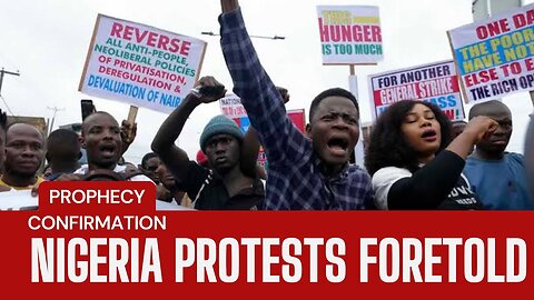 NIGERIA PROTESTS FORETOLD! PROPHECY CONFIRMATION 🔥 by Prophet Isaiah Sovi