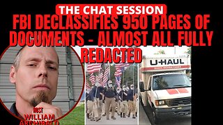 FBI DECLASSIFIES 950 DOCUMENTS - ALMOST ALL FULLY REDACTED | THE CHAT SESSION