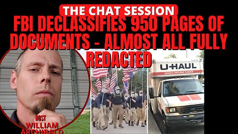 FBI DECLASSIFIES 950 DOCUMENTS - ALMOST ALL FULLY REDACTED | THE CHAT SESSION