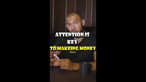 Attention is key to making MONEY💰💰