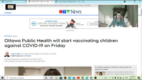 COVID-19 Toxic Vaccine Being Forced On School Children In Ottawa By Luciferian Satanists