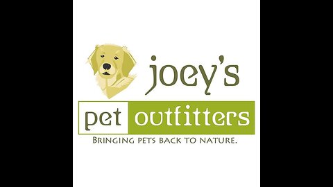We're Open - Joey's Pet Outfitters