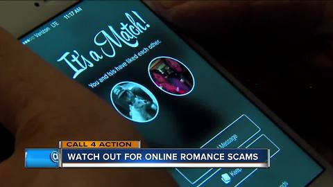 Watch out for online romance scams