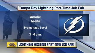 Lightning hosting job fair for playoff games