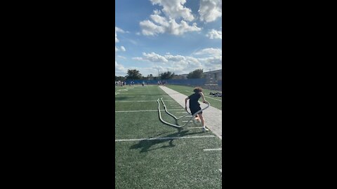 Exercise Technique #3 Rope: Double Rope Sprint