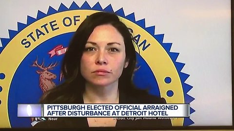 Pittsburgh elected official arraigned after disturbance at Detroit hotel