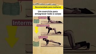 UM EXERCÍCIO PARA EMAGRECER TODO O CORPO #Shorts