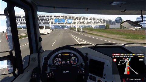 Tractor Head DAF XF Muatan Kayu 17 Ton Menuju Kota Salzburg Austria Euro Truck Simulator 2