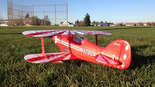First Pavement Landing with My E-Flite UMX Pitts S-1S BNF Basic RC Plane with AS3X Technology