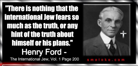The International Jew by Henry Ford - 25. "Disraeli of America" - A Jew of Super-Power
