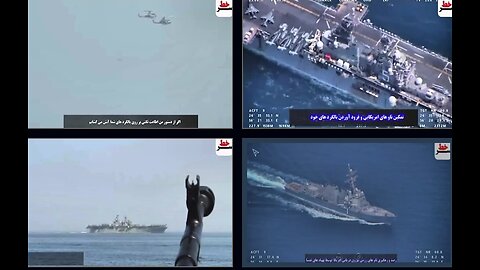 Iranian Navy with it’s 1000 Drones & 3000 Speed Boats
