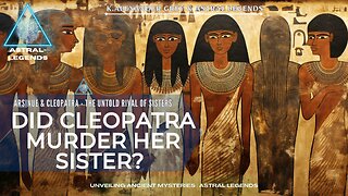 The Epic Of Cleopatra & Arsinue | Did Cleopatra Murder Her Sister? | ASTRAL LEGENDS
