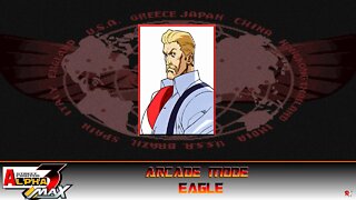 Street Fighter: Alpha 3 Max: Arcade Mode - Eagle
