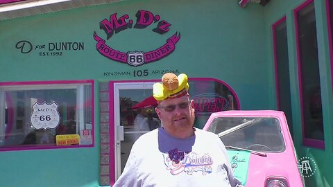 Raw Dogging at Mr. D'z Route 66 Diner in Kingman, AZ