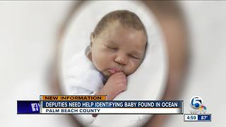 Deputies need help identifying baby found in ocean