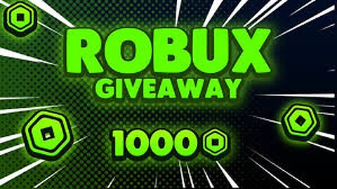 Huge Robux Giveaway! (ROBLOX)