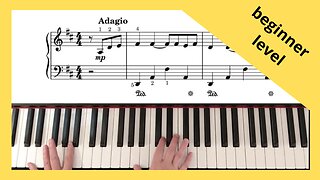 You are my sunshine (easy piece for piano)