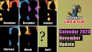 Calendar 2023 November Update