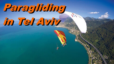 Paragliding in Tel Aviv