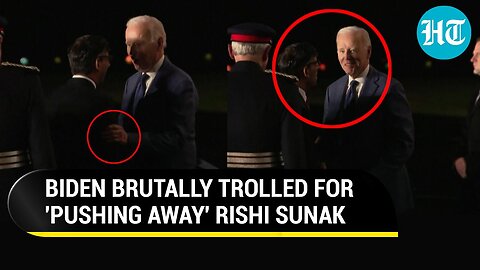 Biden pushed away 'brown guy' Rishi Sunak Here's the truth behind viral video - Details