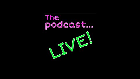 Our Audio Podcast live!