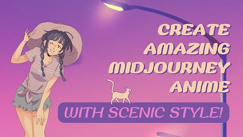 How To Create AMAZING Anime With Midjourney Niji V5 - Scenic Style