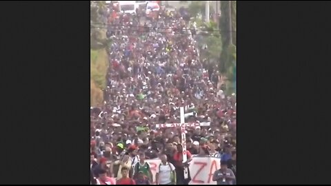 Record numbers of invaders heading towards the US southern border