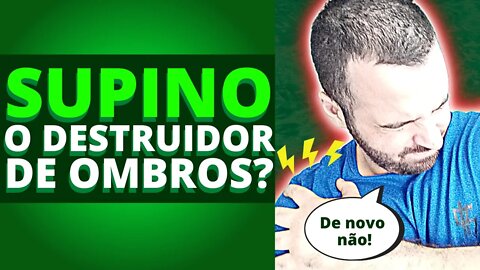 ESTÁ COM DORES NOS OMBROS DURANTE O SUPINO? VEJA ESSE VÍDEO