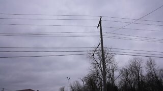 Frozen power lines due to severe ice storm could lead to power outages through out Mid-Michigan