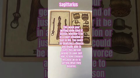 Sagittarius Weekly Tarot-scope#sagittarius tarot #sagittarius horoscope