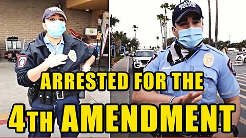 Masked: COPS JAIL GUY FOR CONSTITUTIONAL RIGHTS | McALLEN TX POLICE vs AMERICAN PEOPLE
