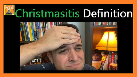 Christmasitis Definition 🎄