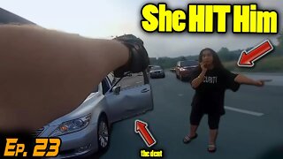One Really PISSED OFF Harley Davidson Rider vs This Lady / Riding SMART Ep. 23