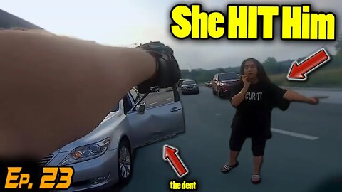 One Really PISSED OFF Harley Davidson Rider vs This Lady / Riding SMART Ep. 23