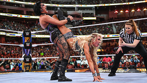 Rhea Ripley vs Charolette Flair WrestleMania 39 Night 1 Highlights