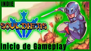 Um dos INDIES mais esperados pela comunidade! - SOULDIERS - PC - Início de Gameplay