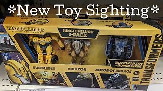 Buzzworthy Bumblebee Jungle Mission 3 Pack Bumblebee, Airazor, & Mirage - Rodimusbill New Toy Sight