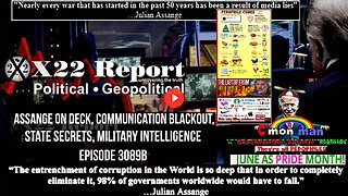 3089b - Assange On Deck, Communication Blackout, State Secrets, Military Intelligence