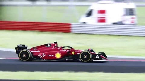 ferrari f1 2022 f1 75 vs ferrari f1 2025 concept at silverstone gp