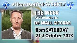 The Week According To . . . Dr Niall McCrae