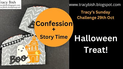 Create a cute Halloween Treat Holder + Confession & Story Time!