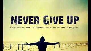 NO MATTER HOW HARD IT GETS YOU CAN'T GIVE UP - Motivational Speech