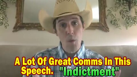 Derek Johnson HUGE Intel: A Lot Of Great Comms In This Speech."Indictment"