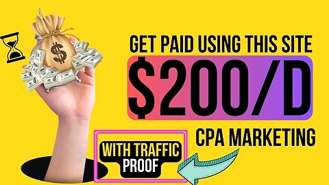 Get Paid $200+ Daily By Using This Site, CPA Marketing Tutorial, Promote CPA Offers for Free